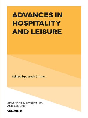 cover image of Advances in Hospitality and Leisure